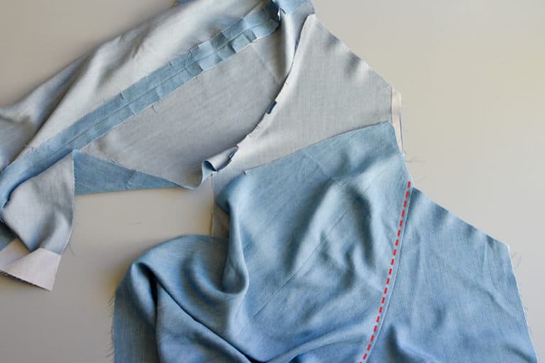 Joy Sew Along | Assemble Outer Main Fabric - Chalk and Notch