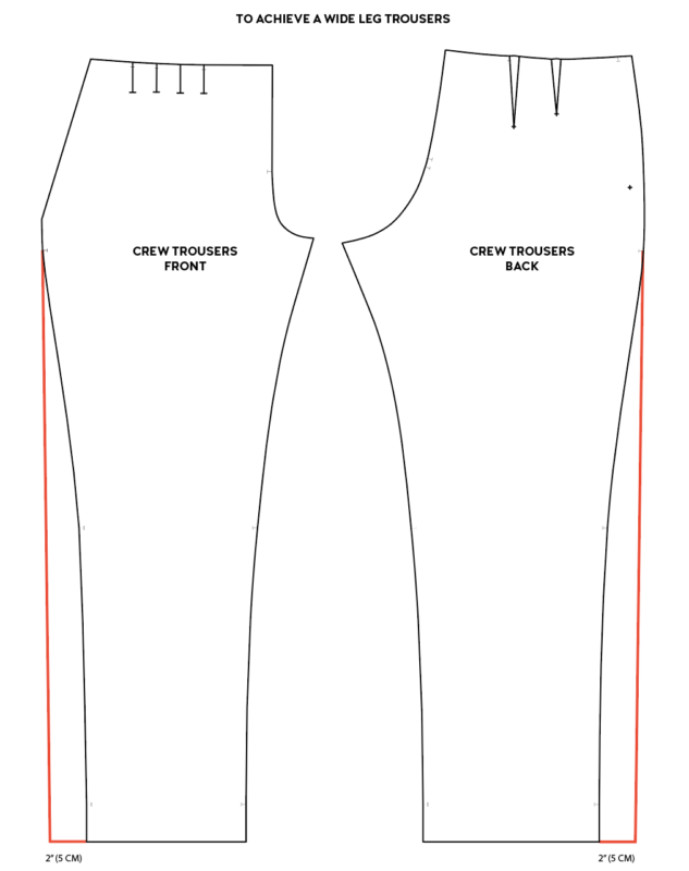 DIY Palazzo Pants Drafting for beginners with All Sizes  YouTube