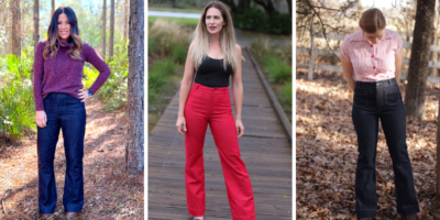 Wide Leg Crew Trousers Tutorial - Chalk and Notch